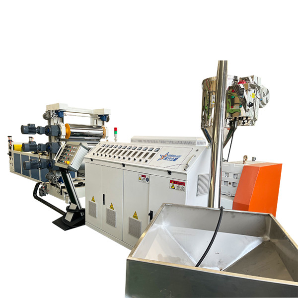 The TPU sheet machine was successfully tested