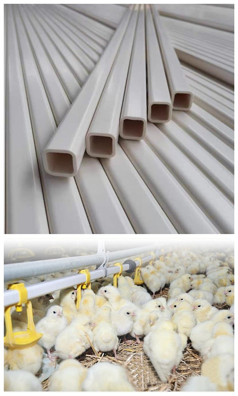 ​What are the applications of PVC square tubes for aquaculture water lines?
