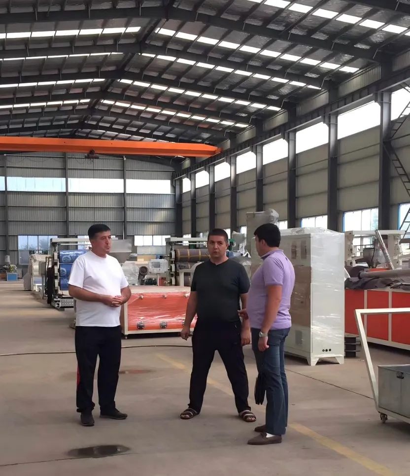 East star Plastic Machinery Secures Order from Georgia for Multi-Functional PVC Flexible Curtain Production Line