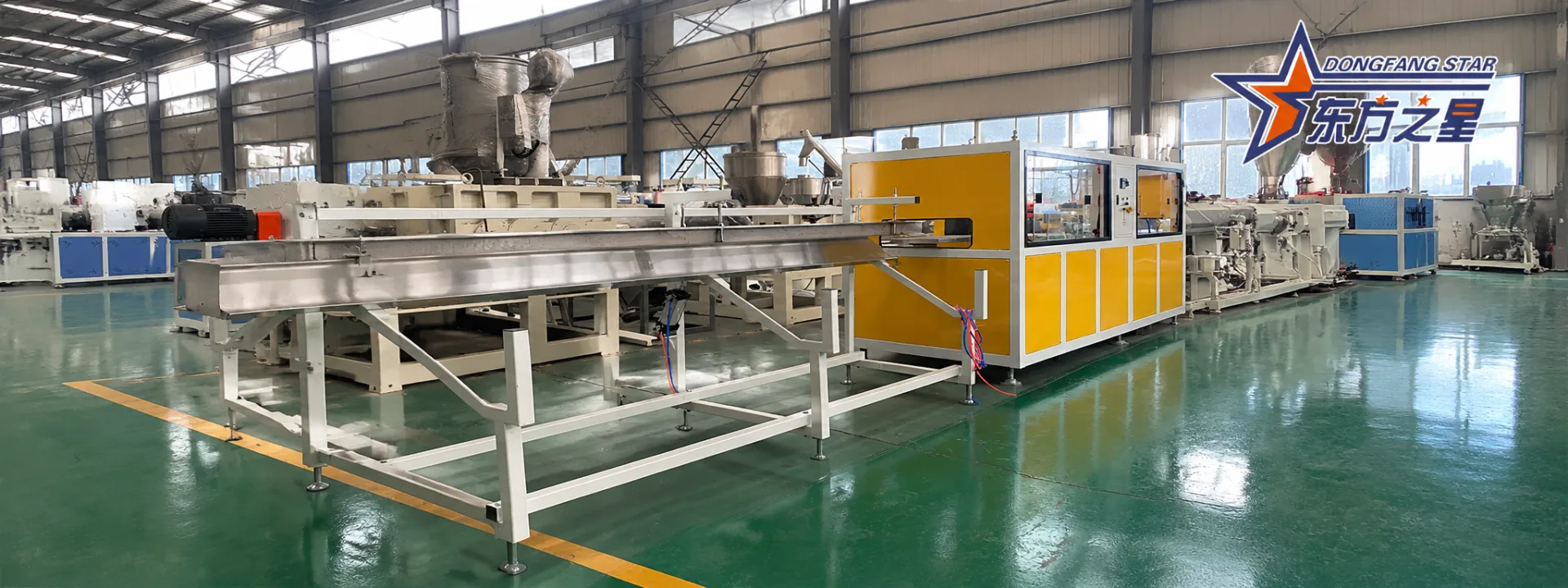 Plastic Profile Extrusion Line