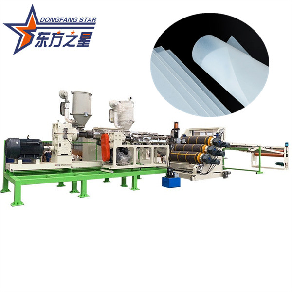 Packaging PP/PE sheet equipment manufacture
