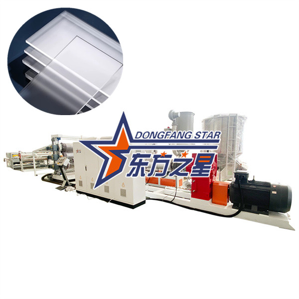 PMMA sheet extrusion machine 1500   1-6mm